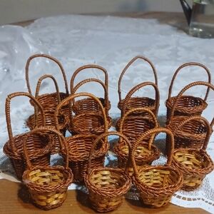 Tiny Wicker Baskets